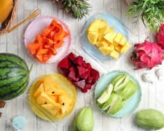 廟口現切水果攤