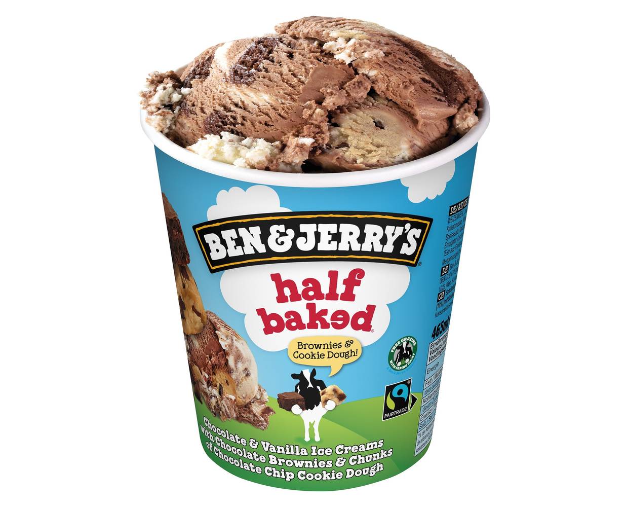 BEN&JERRY´S HALF BAKED 465ML