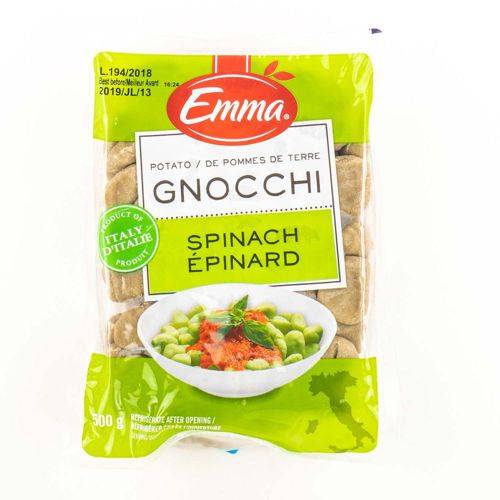 Emma · Spinach gnocchi - Gnocchi epinard