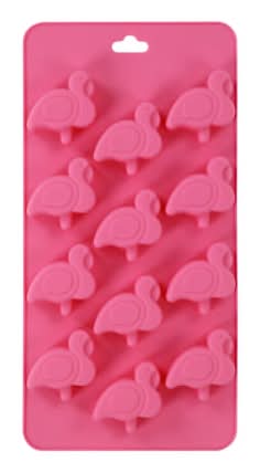 Novelty Silicone Ice Mold Flamingo