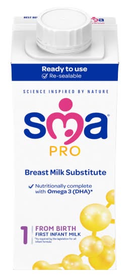 Breast Milk Substitute Sma Ready To Feed SMA Pro First Infant Milk