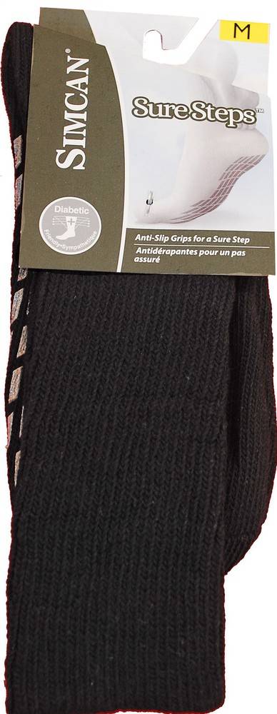 Simcan Suresteps Mid Calf Socks Medium With Grip