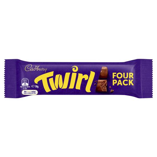Cadbury Twirl Chocolate Bar 58g