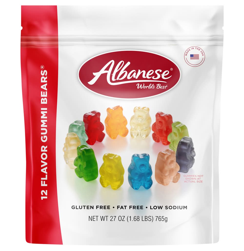 Albanese Flavor Gummi Bears, Assorted (27 oz, 12 ct)
