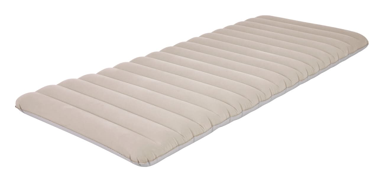 All Set Twin Size Flocked Camping Mattress