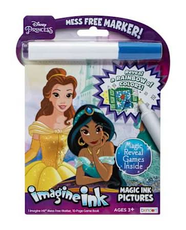 Imagine Ink® Magic Ink Pictures Mess-Free Coloring Book Disney Princess