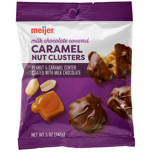 Meijer Milk Chocolate Covered Caramel Nut Clusters (5 oz)