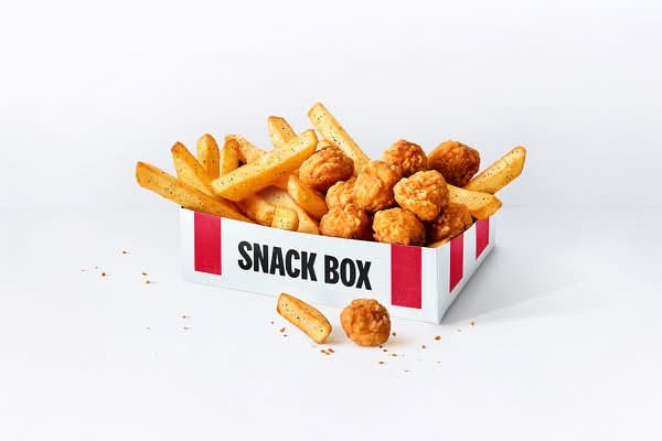 Popcorn Chicken Snack Box