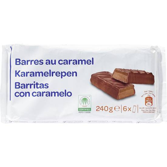 Carrefour - Barres au caramel