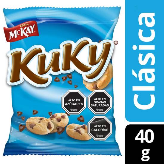 Mckay galletas kuki con chips de chocolate (bolsa 40 g)