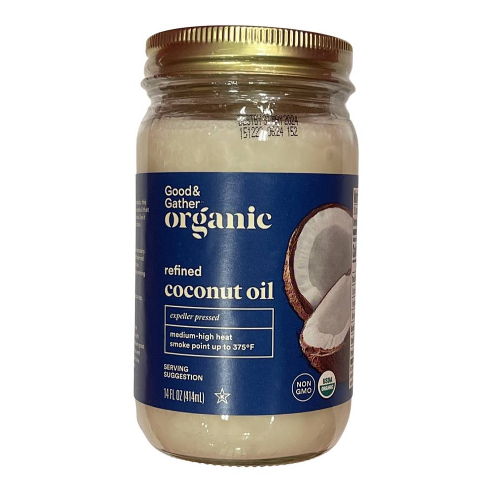 Good & Gather Organic Refined Coconut Oil (14 fl oz)