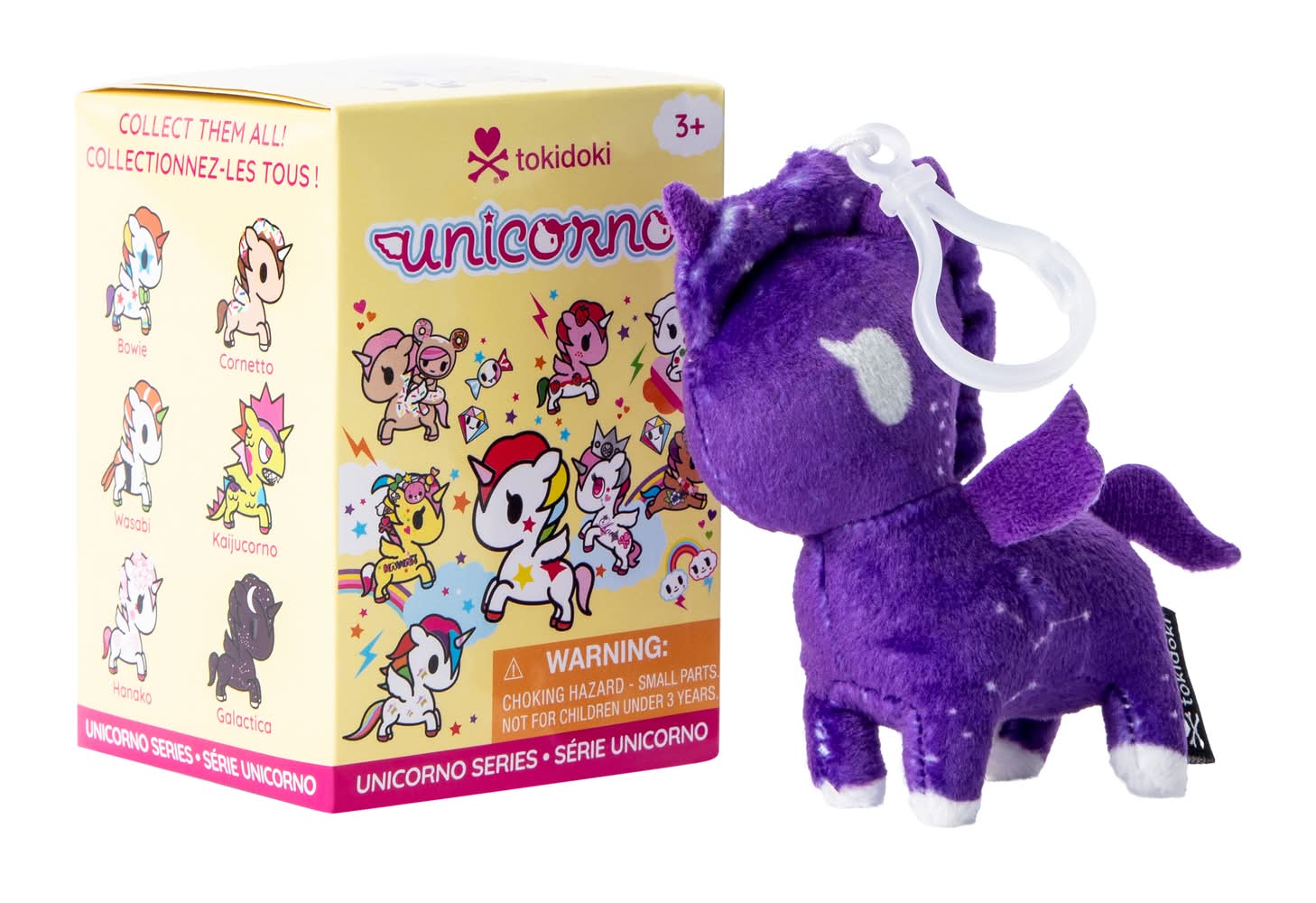 Tokidoki® Unicorno™ Series Blind Plush Keychain (Styles May Vary)