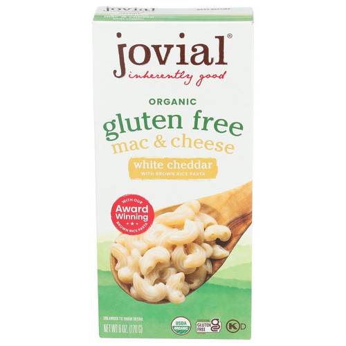 Jovial Organic Gluten Free White Cheddar Mac & Cheese