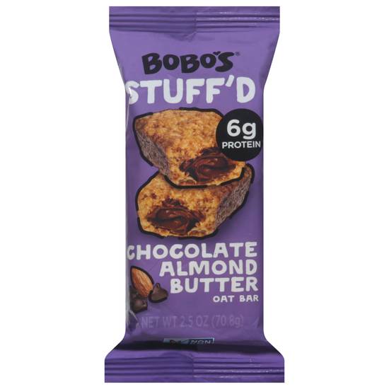 Bobo's Stuff'd Chocolate Almond Butter Oat Bar 6g Protein