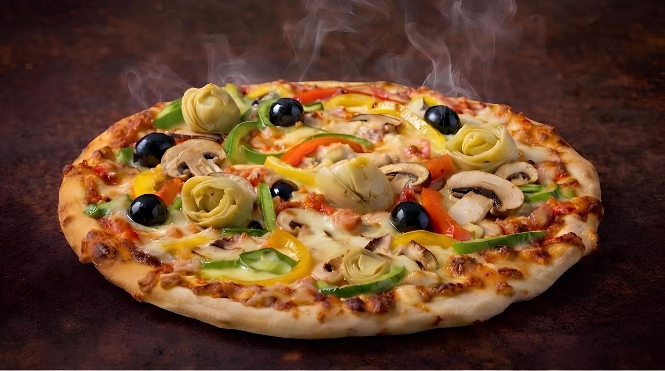 🍕 Pizza Végétarienne | Le Potager sur une Pâte