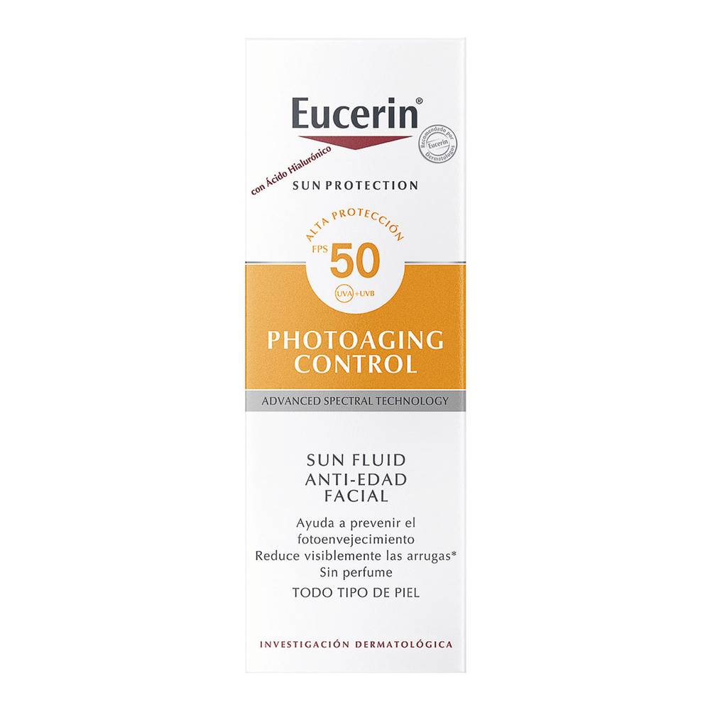 Eucerin protector solar sun fluid antiedad fps 50 (50 ml)
