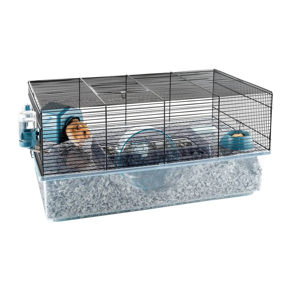 Full Cheeks Hamster Habitat, Gray