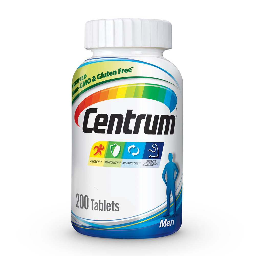 Centrum Multivitamin For Men Tablets, 200 Ct