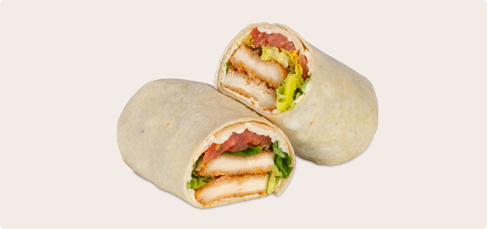 Breaded Chicken Wrap