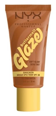 NYX Professional Makeup Buttermelt Glaze Spf30 Broad Spectrum Sunscreen, Chai Butta (1.01 fl oz)