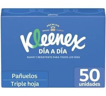 Pañuelos Faciales Kleenex 50U