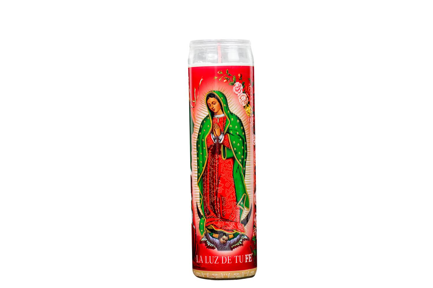 Image Our Lady Of Gualdalupe Tall Candle 12ct (1X12|1 Unit per Case)