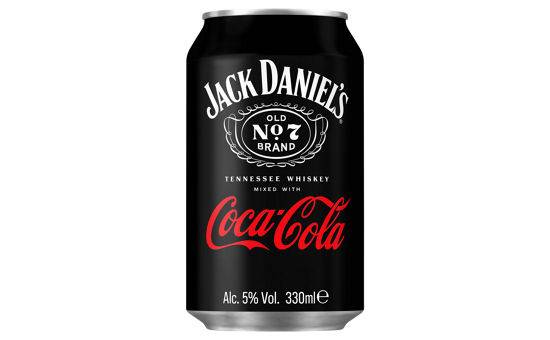 Jack Daniel's and Coca-Cola 330ml
