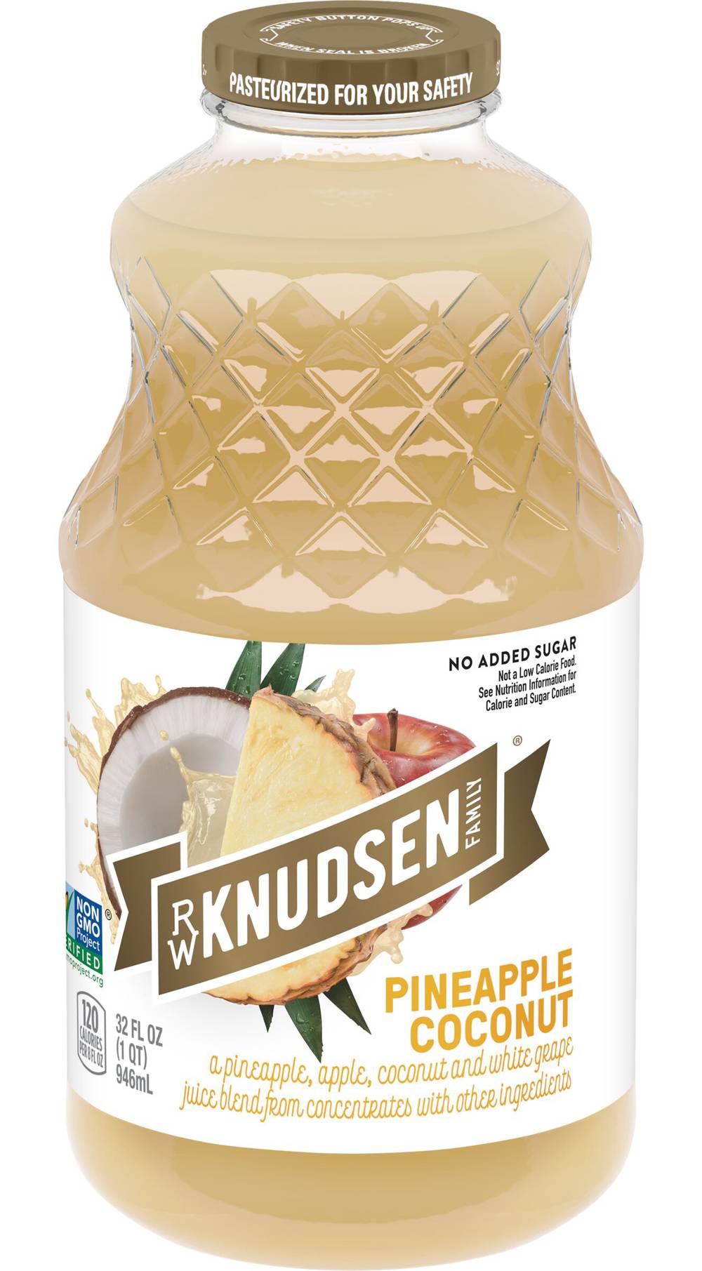 R.W. Knudsen Natural Pineapple Coconut Juice (32 fl oz)