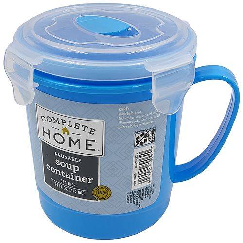 Complete Home Plastic Soup Mug - 1.0 ea