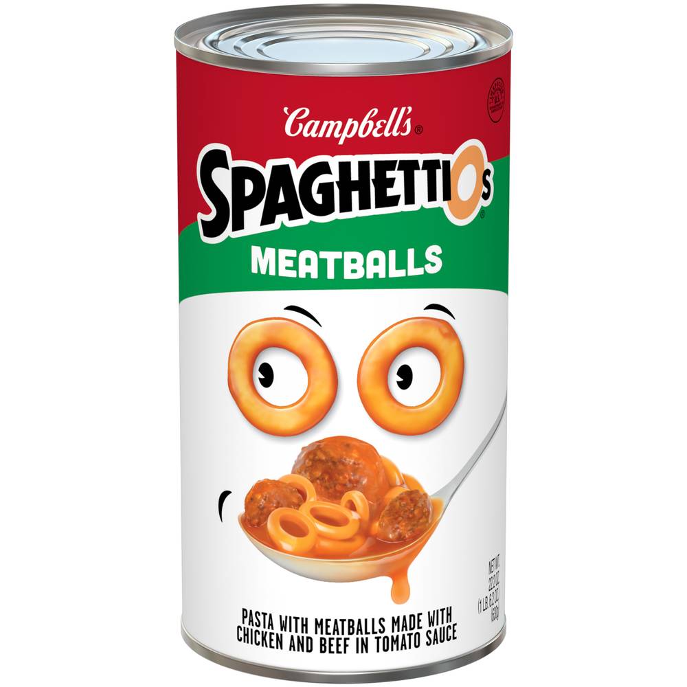 Campbell's Spaghettio's Meatballs Pasta