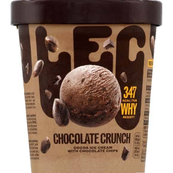 Lec - Why resist? glace crème, croquant au chocolat (267g)