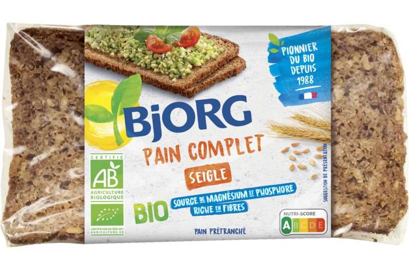 Bjorg - Pain complet bio seigle (500g)