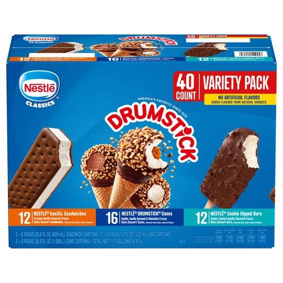 Nestle Variety pack Ice Cream (40 ct)
