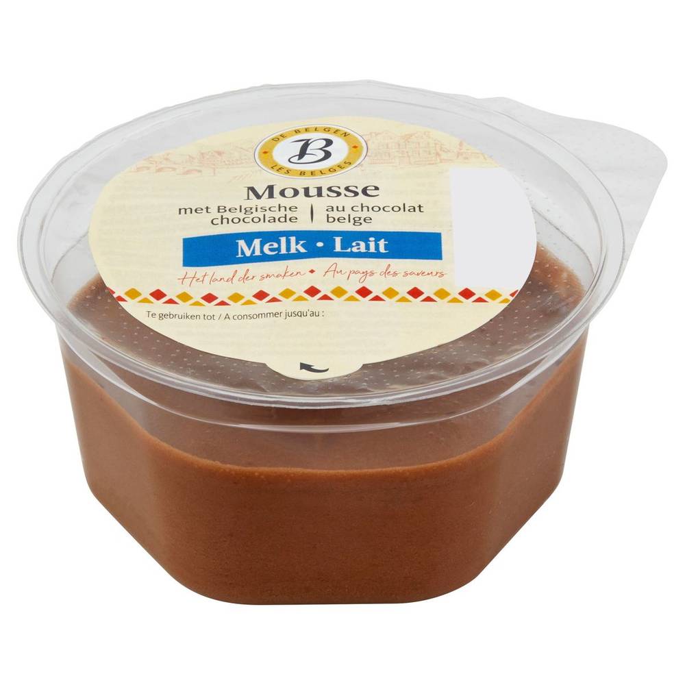 Les Belges Mousse au Chocolat Belge Lait 75 g