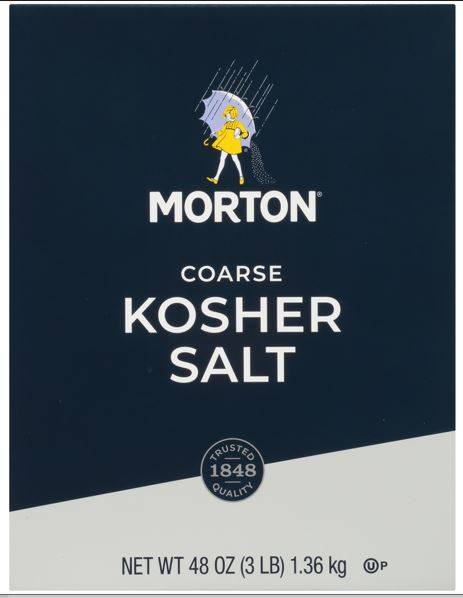 Morton - Kosher Salt - 3 lbs