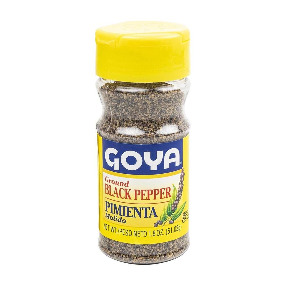 Pimienta Negra Molida Goya1.8 Oz