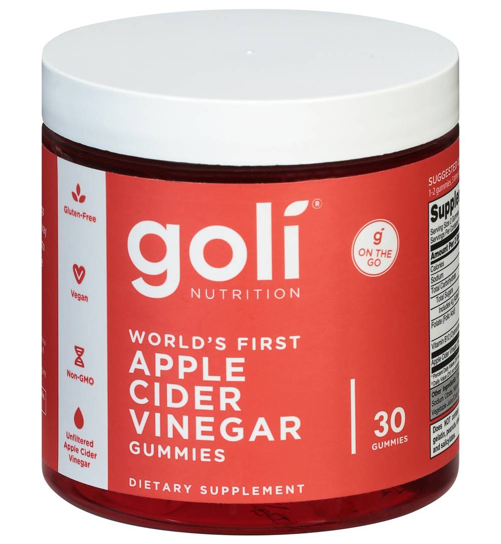Goli Apple Cider Vinegar Gummies (30 ct)