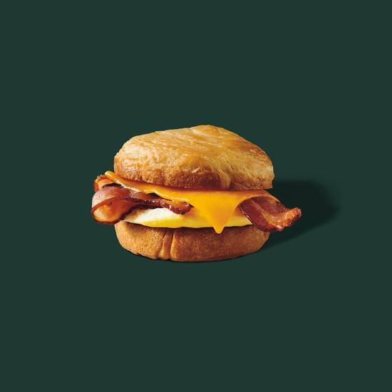 Order Double-Smoked Bacon, Cheddar & Egg Sandwich food online from Starbucks store, Palmetto Bay on bringmethat.com