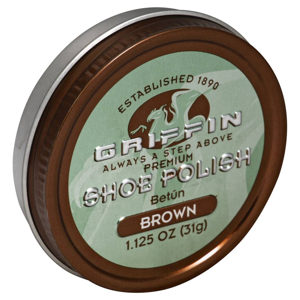 Griffin Brown Shoe Polish (1.1 oz)