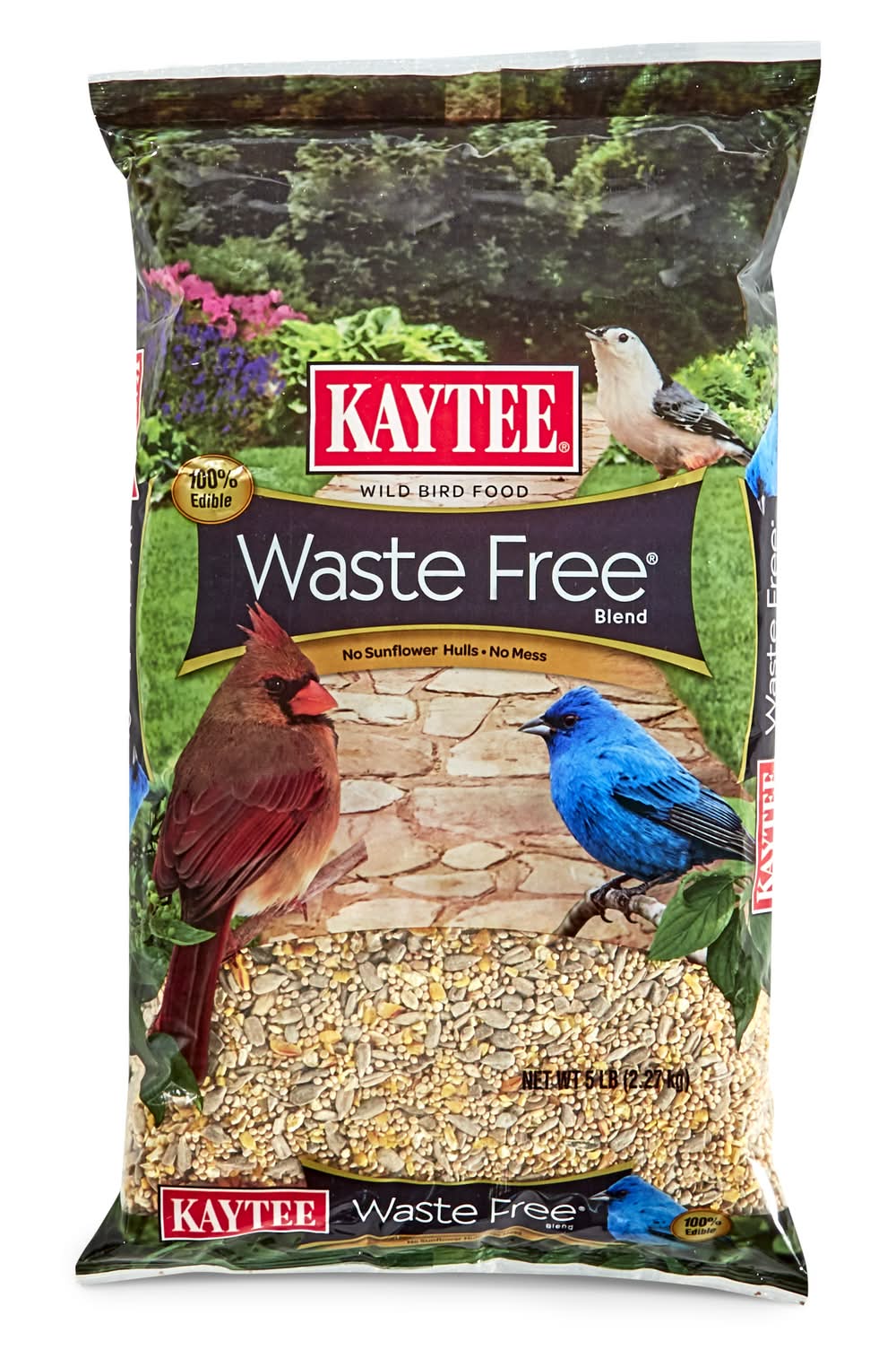 Kaytee Waste Free Blend Wild Bird Food (5 lbs)