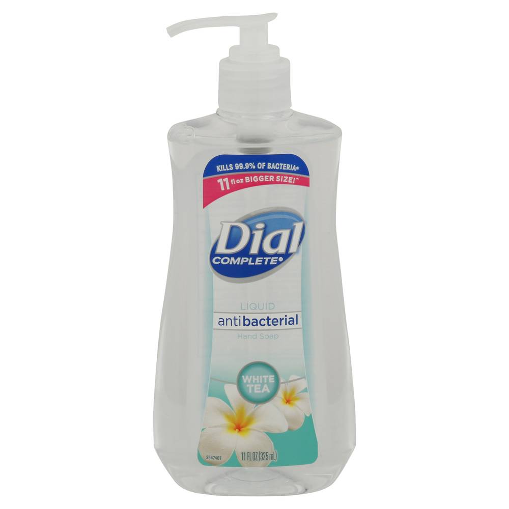 Dial Complete Antibacterial White Tea Liquid Hand Soap