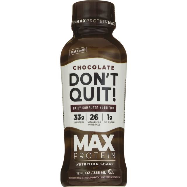 Max Chocolate Protein Shake (12 fl oz)
