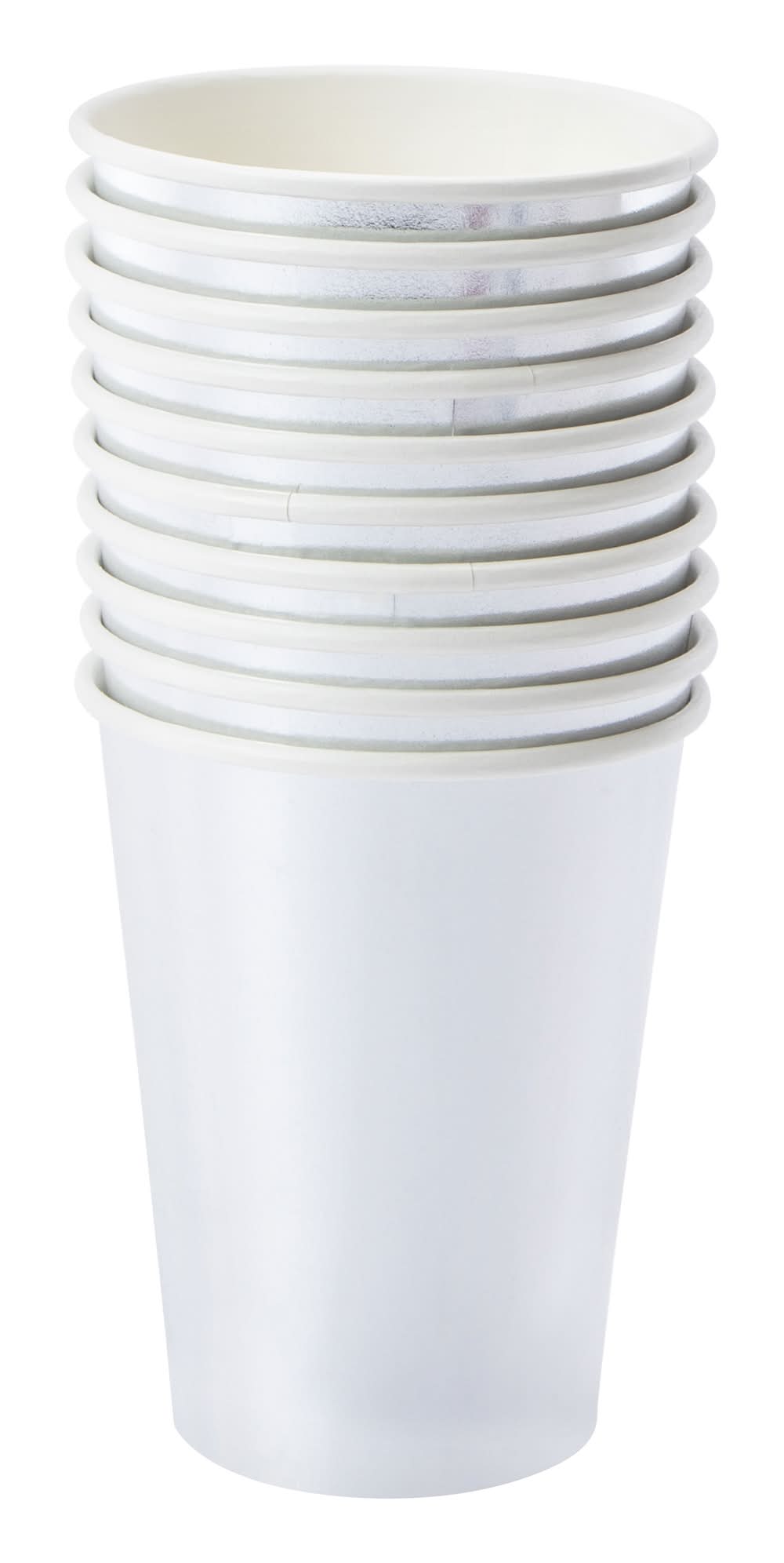 Party Cups 10-Count Silver
