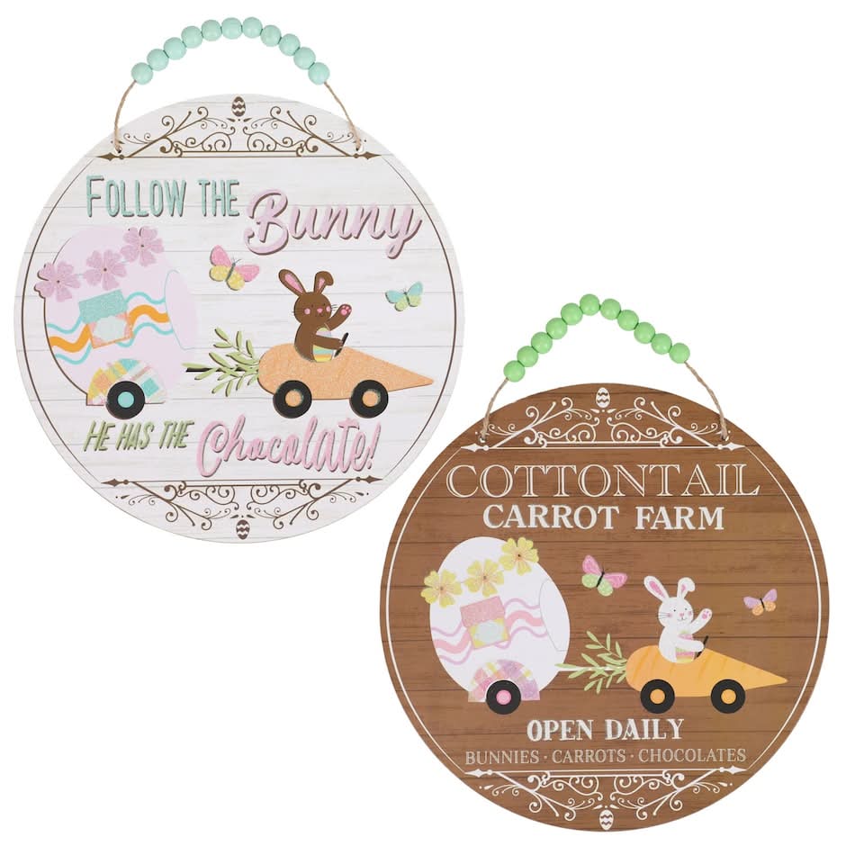 Easter Themed Wall Hanger With Beads, Assorted Styles, 1-ct.