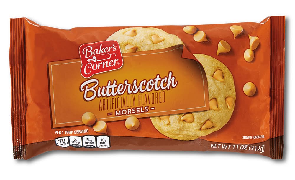 Baker's Corner Morsels, Butterscotch (11 oz)