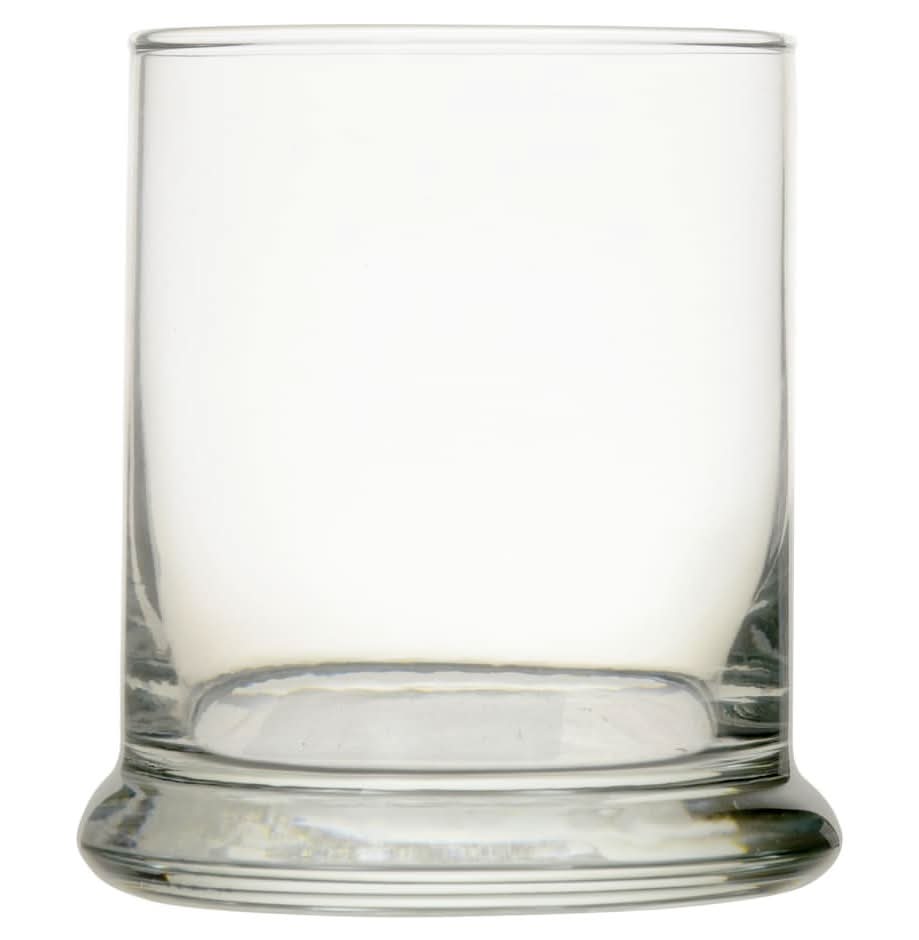 Rocks Glass Candleholders, 4 in