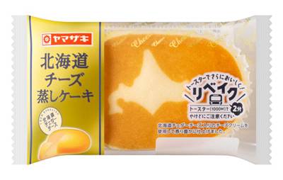 山崎製パン 北海道チーズ蒸しケーキ