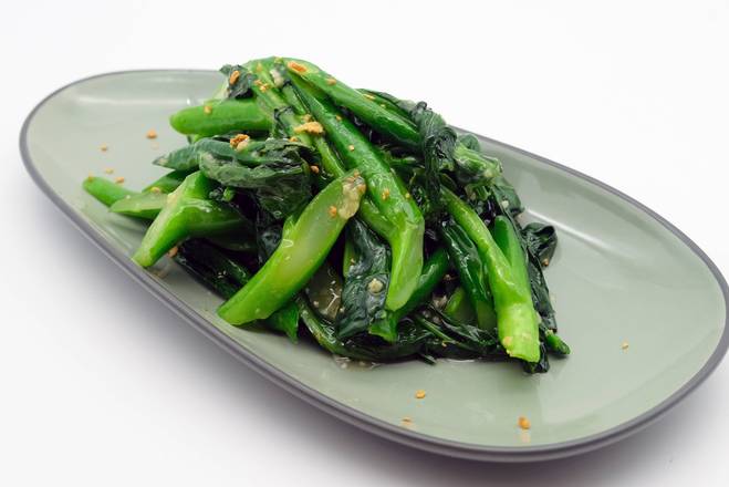 P47. Chinese Broccoli with Garlic Sauce 蒜茸炒芥蘭