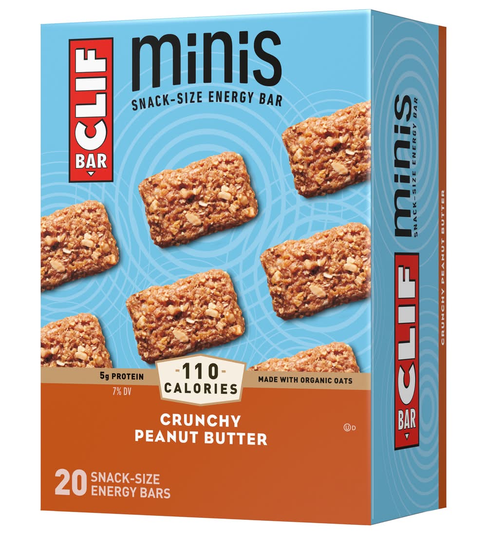 CLIF Bar Crunchy Peanut Butter Minis Energy Bar (0.99 oz)