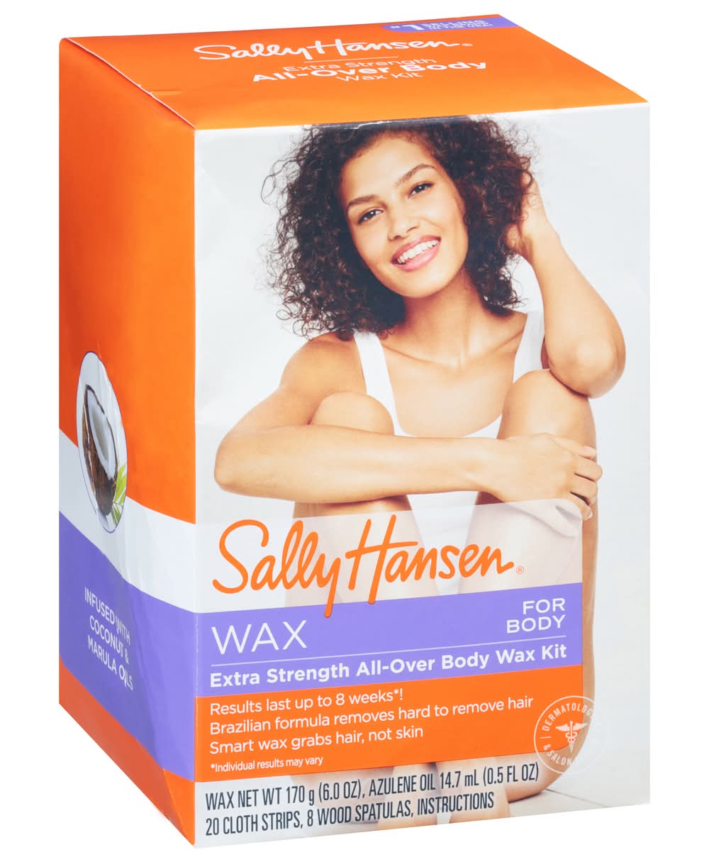 Sally Hansen Extra Strength All-Over Body Wax Kit